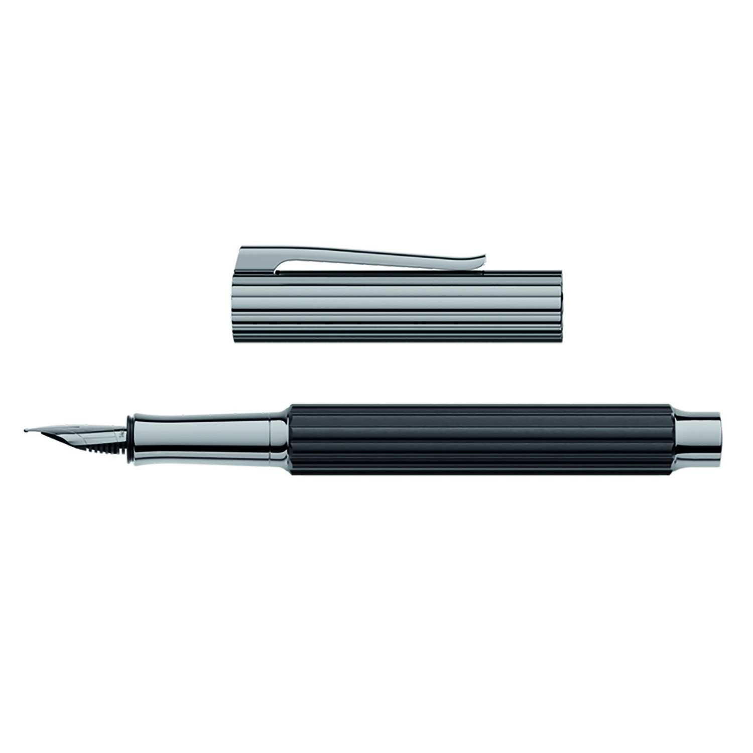Graf von Faber-Castell Bloom Ebony Fountain pen - Vulpen